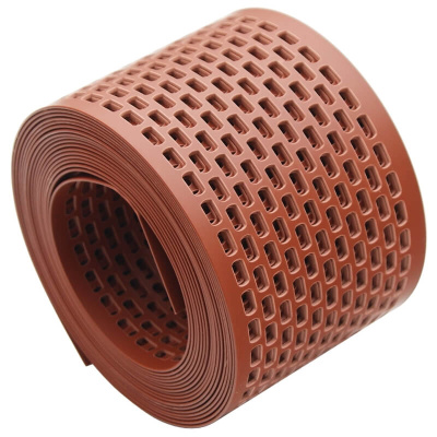 Вентиляционная ПВХ лента карниза КРАСНАЯ фото